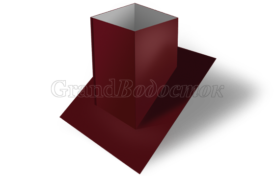 Короб на трубу