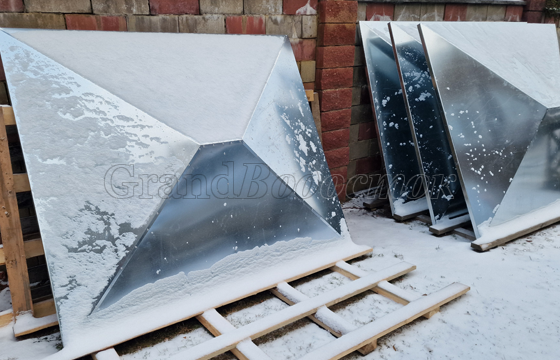 Крышки дымника 2220х1900 мм.